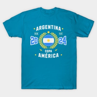 Argentina Copa America 2024 Fan T-Shirt